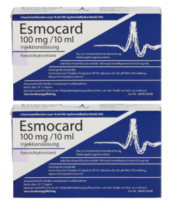 Thuốc Esmocard 100 mg/10 ml giá bao nhiêu
