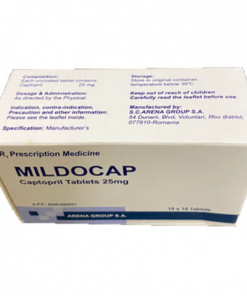Thuốc Mildocap 25mg là thuốc gì