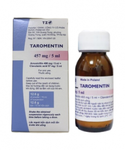 Thuốc Taromentin 457 mg/5 ml là thuốc gì