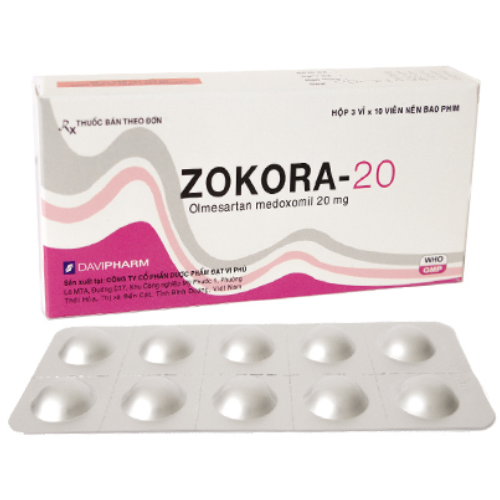 Thuốc Zokora 20 mg là thuốc gì