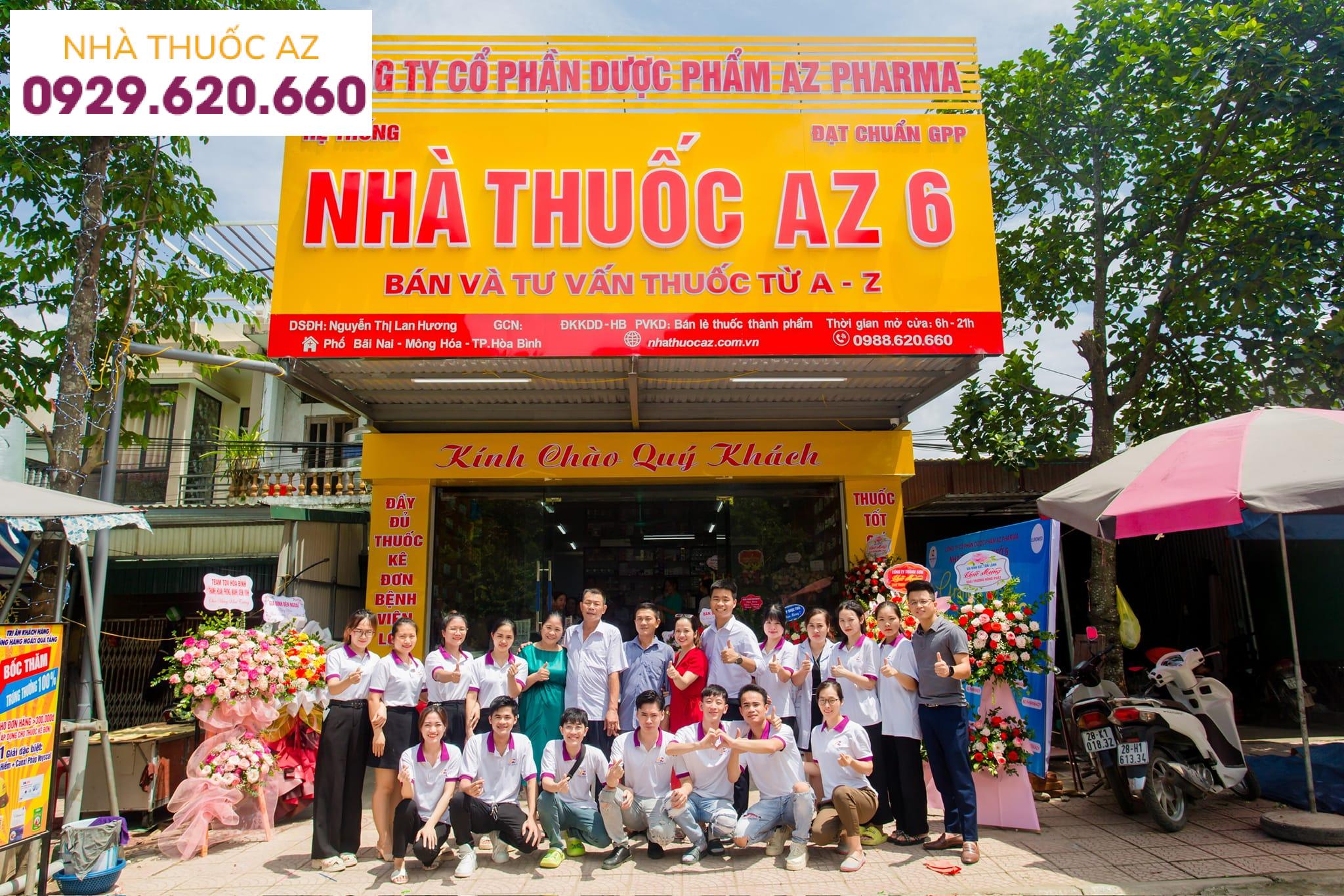 Nhà thuốc az6 bãi nai