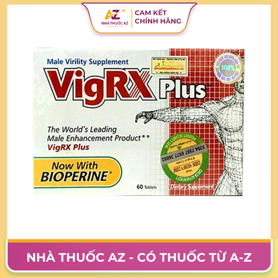 Viên Uống VigRx Plus Có Tốt Không? Giá Bán, Công Dụng & Địa Chỉ Mua Chính Hãng