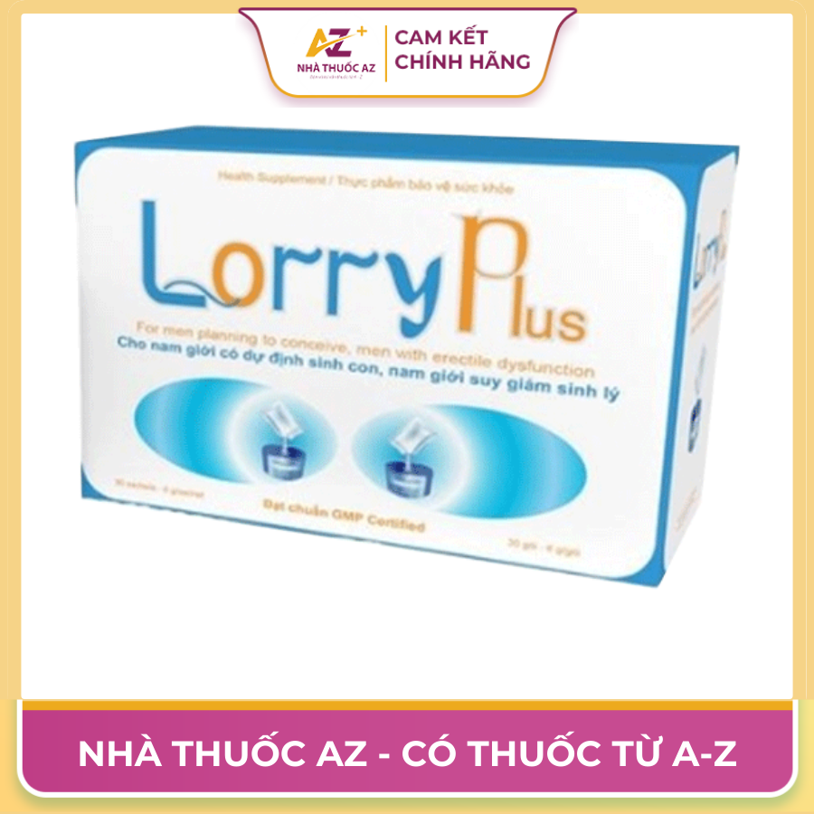 Review Thuốc Lorry Plus – Giải Pháp Hỗ Trợ Nam Giới Hiếm Muộn