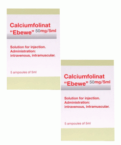 Thuốc Calciumfolinat “Ebewe” 50 mg/5 ml