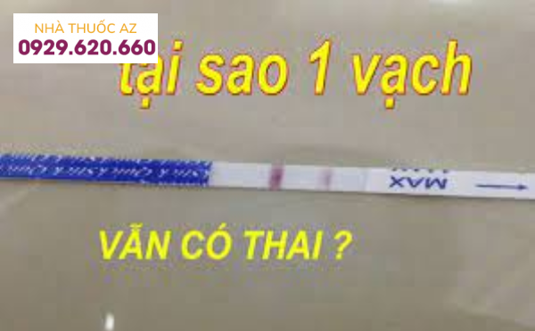 Thử que không lên vạch nhưng vẫn có thai