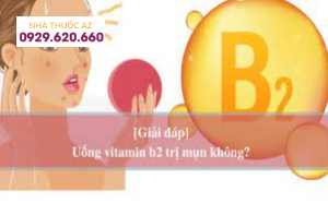 Vitamin b2 trị mụn