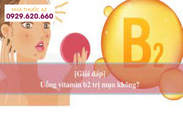 Vitamin b2 trị mụn
