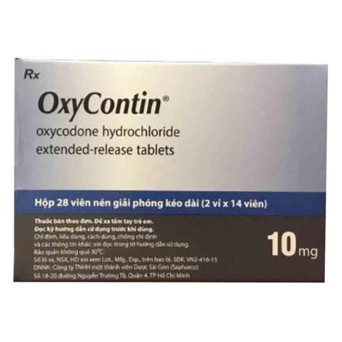Thuốc OxyContin là thuốc gì