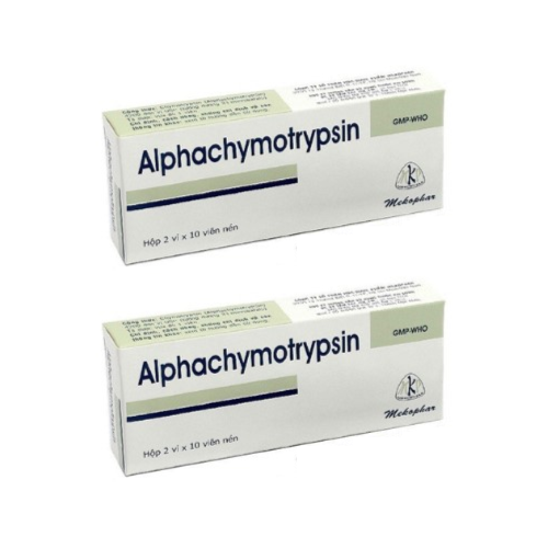 Thuốc Alphachymotrypsin – Công dụng, liều dùng, giá bán?