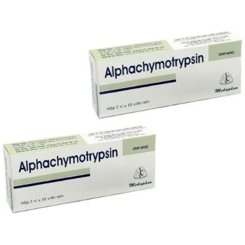 Thuốc Alphachymotrypsin – Công dụng, liều dùng, giá bán?