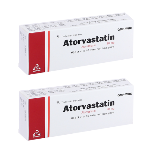 Thuốc Atorvastatin 20mg – Atorvastatin – Công dụng, giá bán?