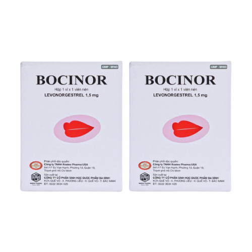 Thuốc Bocinor – Levonorgestrel – Công dụng, liều dùng, giá bán?