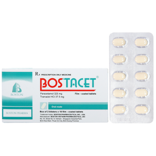 Thuốc Bostacet – Paracetamol, Tramadol – Công dụng, giá bán?