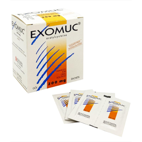 Thuốc Exomuc 200 mg – Acetylcysteine – Công dụng, giá bán?