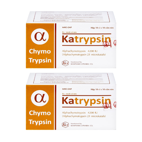 Thuốc Katrypsin – Alpha chymotrypsine – Công dụng, giá bán?