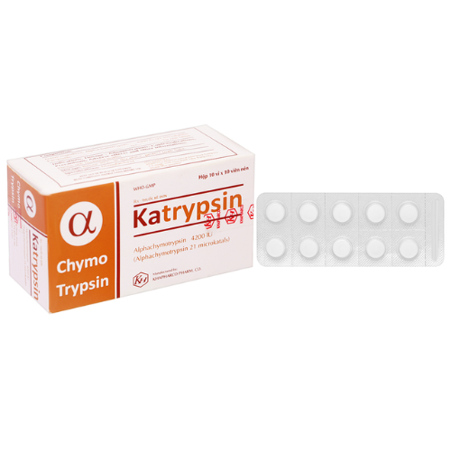 Thuốc Katrypsin – Alpha chymotrypsine – Công dụng, giá bán?