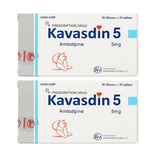 Thuốc Kavasdin 5 – Amlodipin – Công dụng, liều dùng, giá bán?