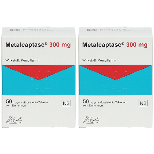 Thuốc Metalcaptase 300 mg – Penicillamine – Công dụng, giá bán?