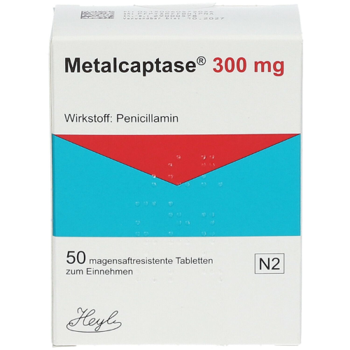 Thuốc Metalcaptase 300 mg là thuốc gì