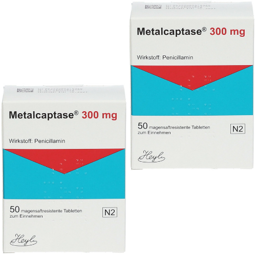 Thuốc Metalcaptase 300 mg – Penicillamine – Công dụng, giá bán?