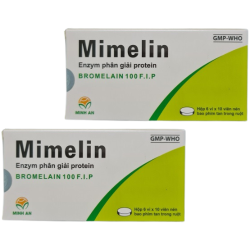 Thuốc Mimelin – Bromelain – Công dụng, liều dùng, giá bán?