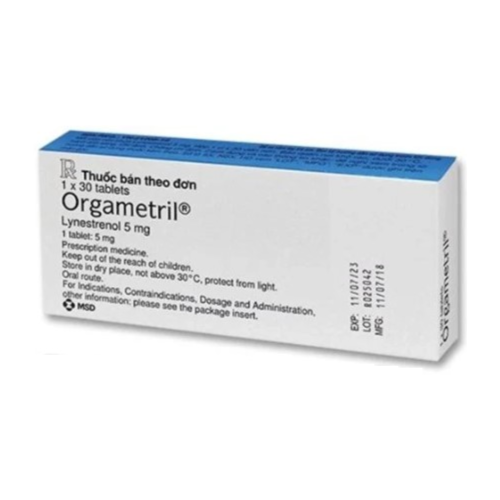 Thuốc Orgametril – Lynestrenol 5 mg – Công dụng, giá bán?