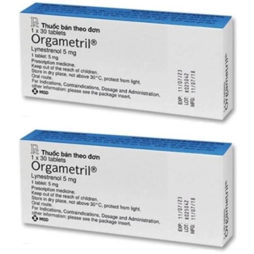 Thuốc Orgametril – Lynestrenol 5 mg – Công dụng, giá bán?