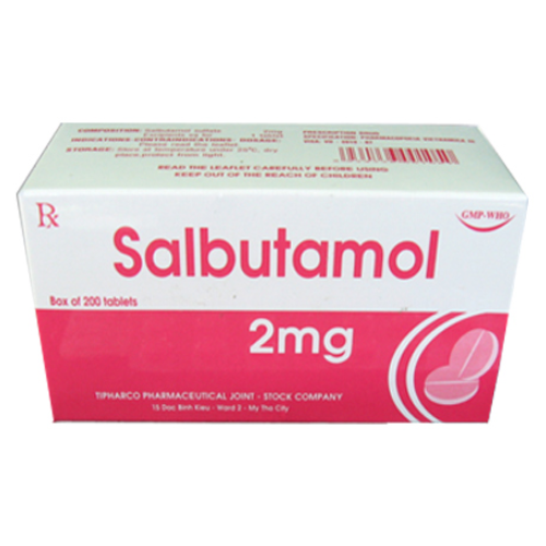 Thuốc Salbutamol 2mg là thuốc gì