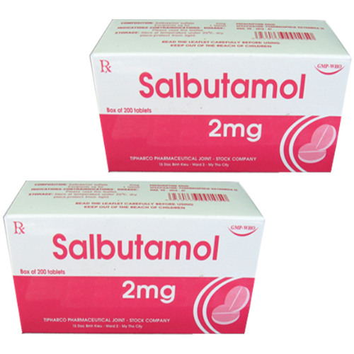 Thuốc Salbutamol 2mg – Công dụng, liều dùng, giá bán?