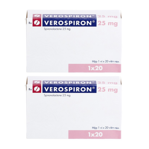 Thuốc Verospiron 25mg – Spironolactone – Công dụng, giá bán?