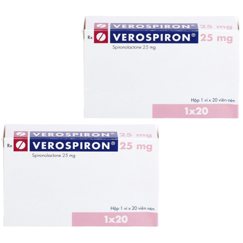 Thuốc Verospiron 25mg – Spironolactone – Công dụng, giá bán?