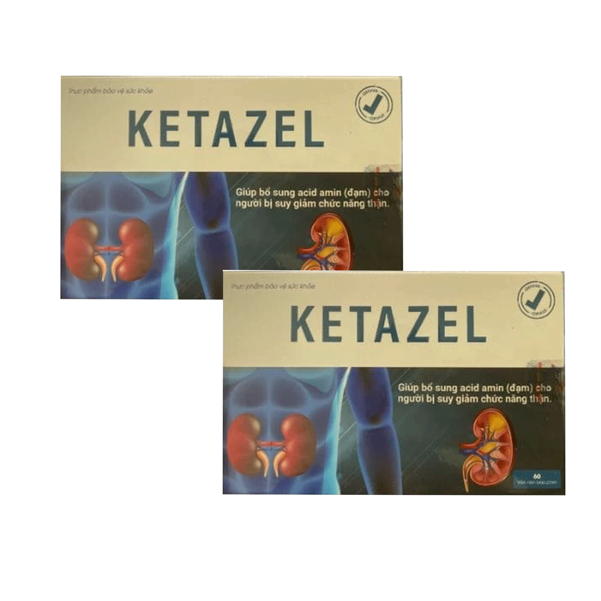 Ketazel – Bổ sung acid amin cho người suy giảm chức năng thận