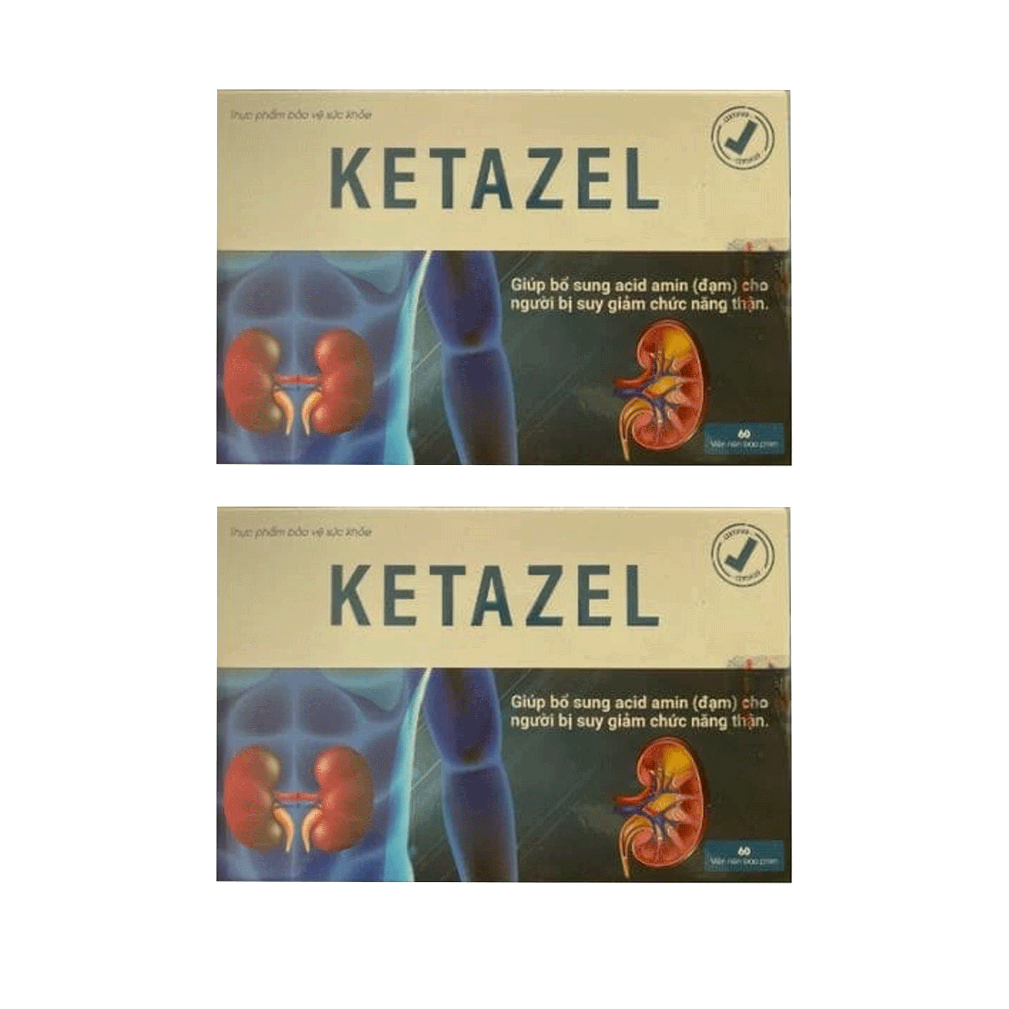 Ketazel – Bổ sung acid amin cho người suy giảm chức năng thận