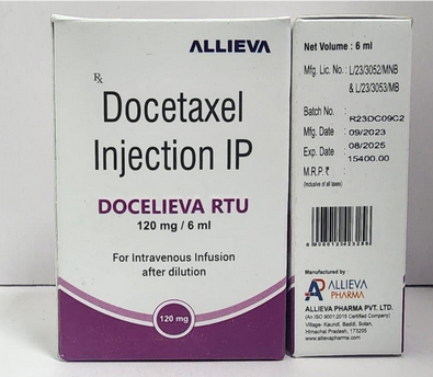 DOCELIEVA-RTU 120MG/6ML