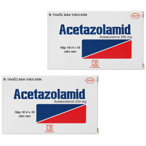 Thuốc Acetazolamid – Acetazolamid – Công dụng, giá bán?