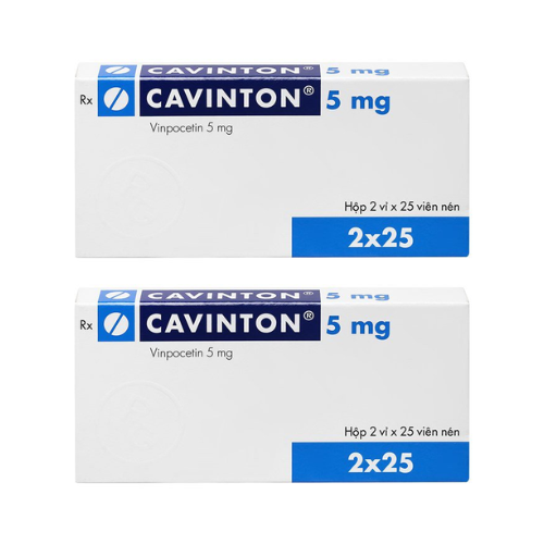 Thuốc Cavinton 5mg – Vinpocetine – Công dụng, liều dùng, giá bán