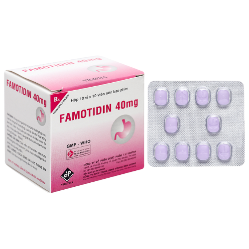 Thuốc Famotidin 40 – Famotidin – Công dụng, liều dùng, giá bán?