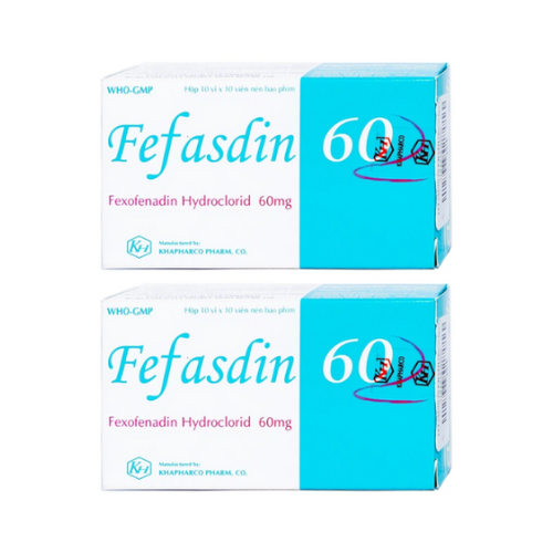 Thuốc Fefasdin 60 – Fexofenadine – Công dụng, liều dùng, giá bán