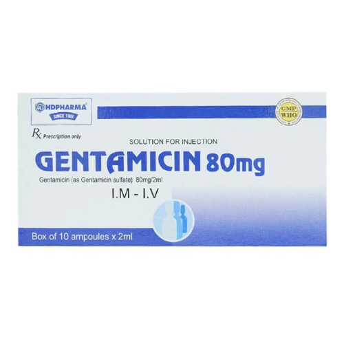 Thuốc Gentamicin 80mg là thuốc gì