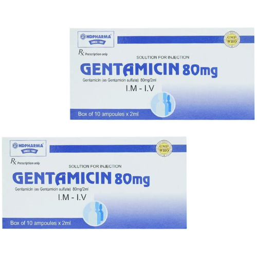 Thuốc Gentamicin 80mg – Gentamicin – Công dụng, giá bán?