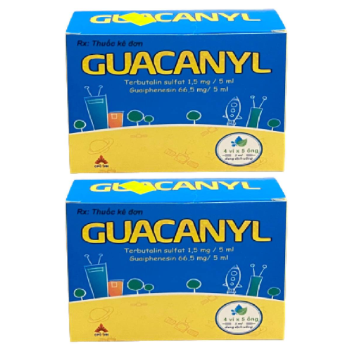 Thuốc Guacanyl – Terbutalin sulfat – Công dụng, liều dùng, giá bán