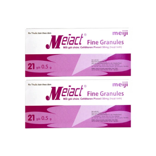 Thuốc Meiact 50mg – Cefditoren Pivoxil – Công dụng, giá bán?