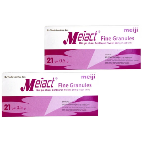 Thuốc Meiact 50mg – Cefditoren Pivoxil – Công dụng, giá bán?