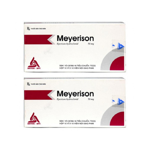 Thuốc Meyerison 50mg – Eperison – Công dụng, liều dùng, giá bán