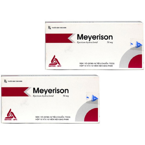 Thuốc Meyerison 50mg – Eperison – Công dụng, liều dùng, giá bán