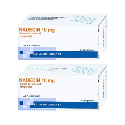 Thuốc Nadecin 10 mg – Isosorbide dinitrate – Công dụng, giá bán?