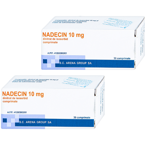 Thuốc Nadecin 10 mg – Isosorbide dinitrate – Công dụng, giá bán?