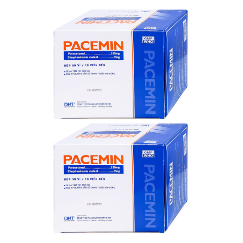 Thuốc Pacemin – Paracetamol – Công dụng, liều dùng, giá bán?