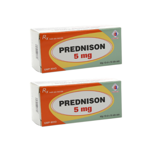 Thuốc Prednison 5mg – Prednison – Công dụng, liều dùng, giá bán