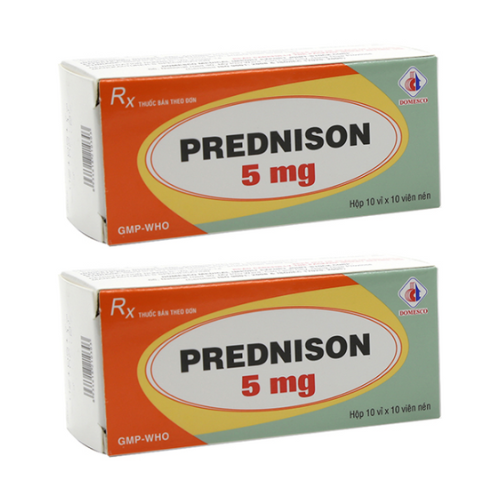 Thuốc Prednison 5mg – Prednison – Công dụng, liều dùng, giá bán